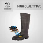 Rain Boot with Steel Toe – Oil Resistant - Image 5