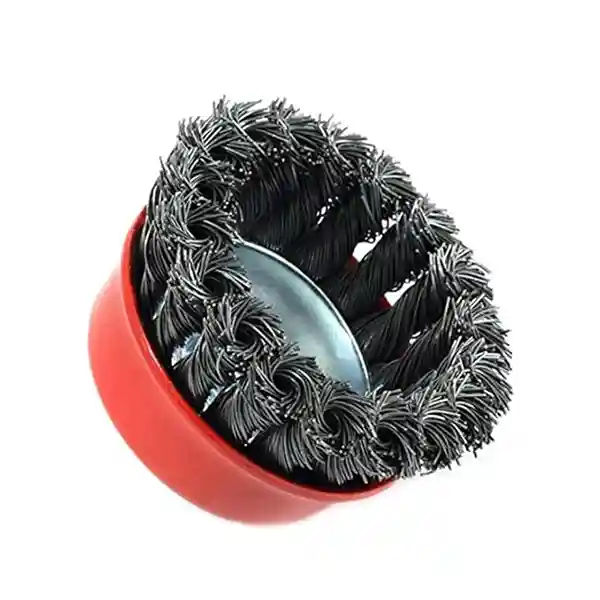 KN C BRUSH-3- A-winniE-1 Durable wire cup brush for cleaning, polishing, and surface preparation - Image 1