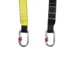 Ratchet Tie Down Strap Set with Carabiner Hooks - Image 5