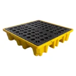 FOUR DRUM SPILL PALLET-Injection Molding