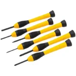 STANLEY 6PCS BIMATERIAL PRECISION SCREWDRIVER SET