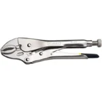 Stanley LockGrip Curved Jaw Pliers – Heavy-Duty with Wire Cutter