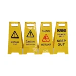 Yellow Caution Floor Warning Sign - Image 2