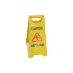 Caution Wet Floor A-Frame Safety Sign – Foldable Warning Floor Sign